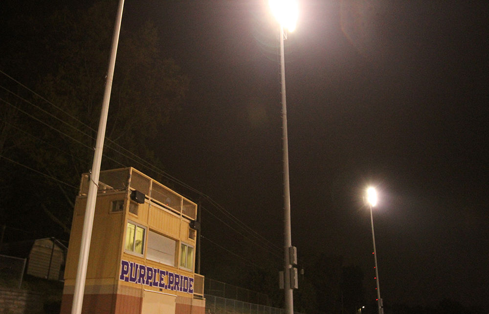 Affton stadium lights honor class of 2020